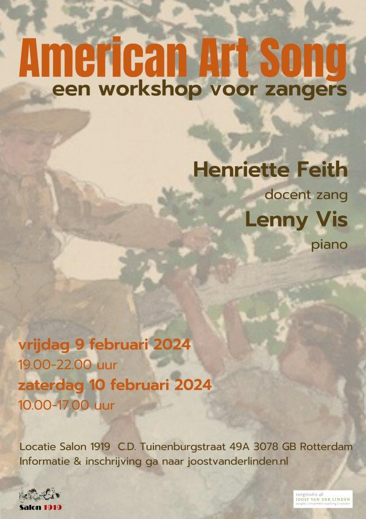 Workshop American Art Song