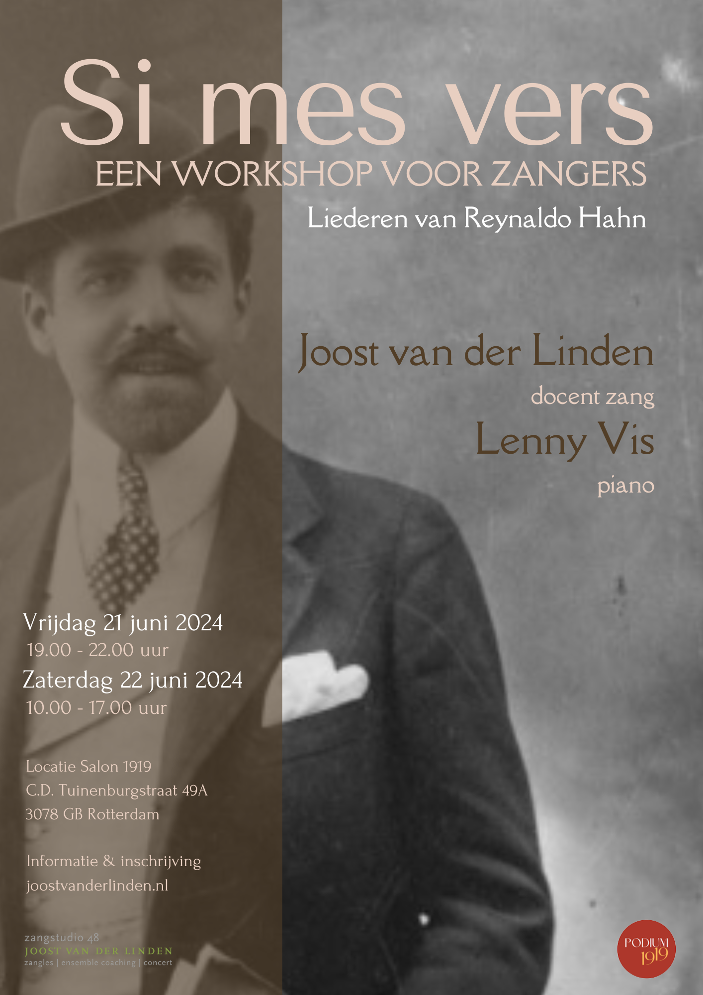 Workshop liederen Reynaldo Hahn